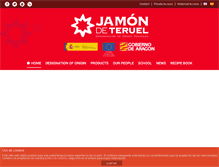 Tablet Screenshot of jamondeteruel.com